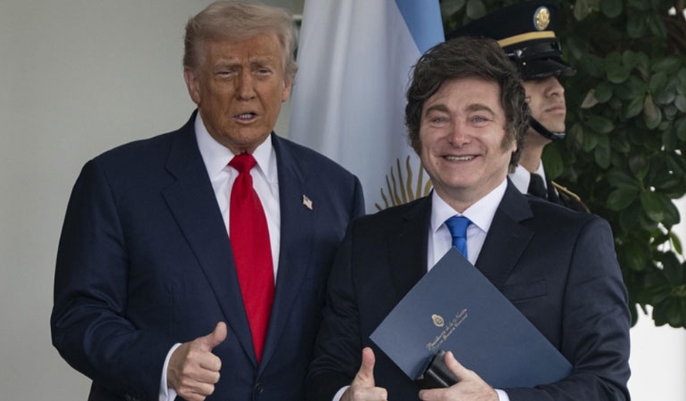 Trump’tan Arjantin seçimleri öncesi Milei’ye destek mesajı