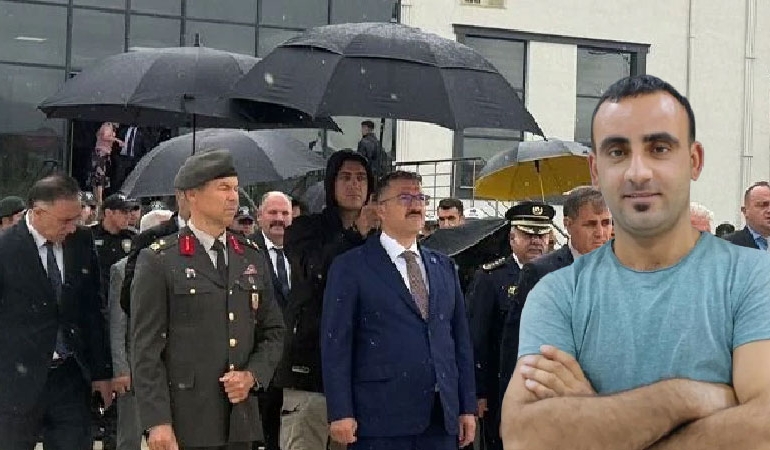 ‘Valiye şemsiye var, gazilere yok’ haberini yapan gazeteci Sebahattin Yum yeniden gözaltına alındı!