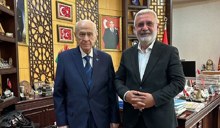 Mehmet Metiner, Devlet Bahçeli ile görüştü