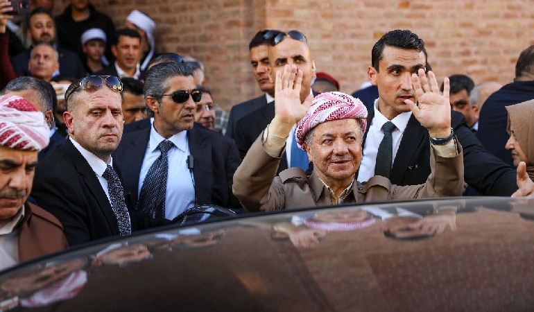 Mesut Barzani, Şırnak’a geldi… Erdoğan ve Öcalan’a teşekkür: ‘Hazırız…’
