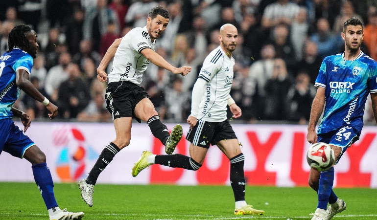 Beşiktaş ile Samsunspor bir puanı paylaştı