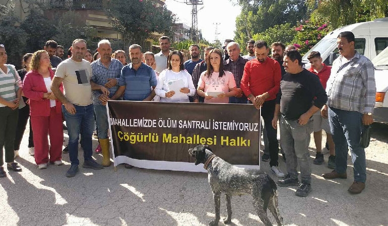Samandağ’da taş ocağı işletmesine tepki: Ölüm santrali istemiyoruz