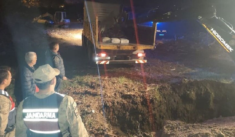 Hatay’da 1 ton kaçak et ele geçirildi!