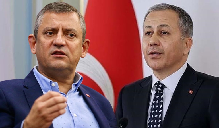 Bakan Yerlikaya’dan Özgür Özel’e ‘suç örgütleri’ yanıtı