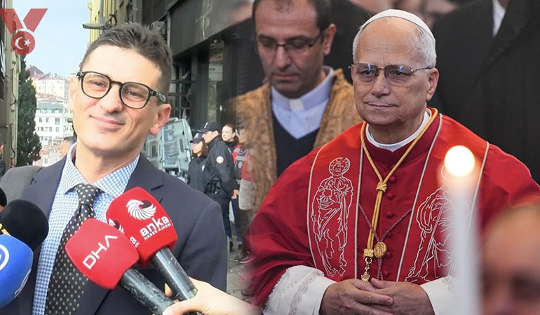 Papa 14. Leo, Andrea Minguzzi ile görüştü