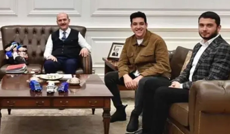 Fotoğrafı çıkmıştı… Süleyman Soylu ateş püskürdü: ‘Haysiyetsiz, soysuzlar’