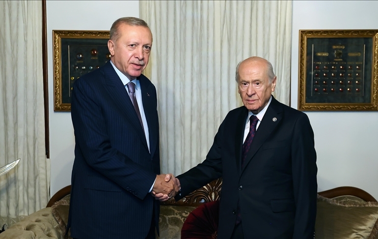 Erdoğan-Bahçeli görüşmesi: ‘İmralı konusunda tereddütler giderildi’
