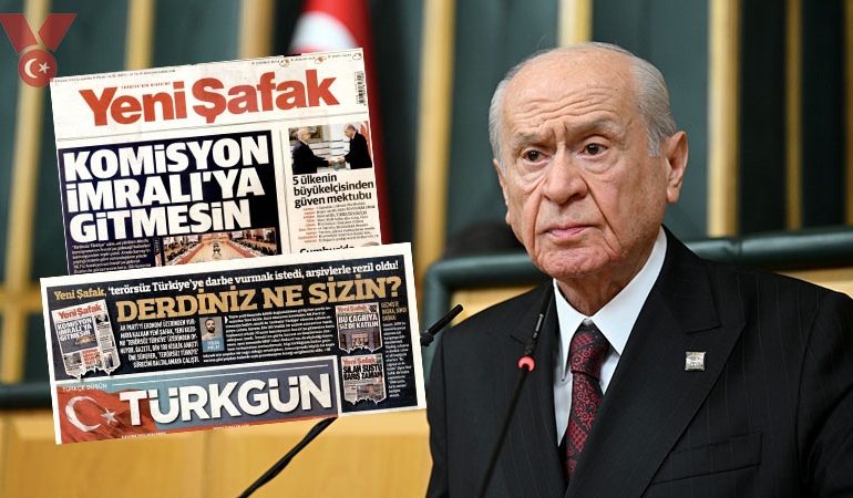 ‘İmralı’ tartışmasında manşet savaşları! MHP’li Türkgün, AKP’li Yenişafak’ı topa tuttu