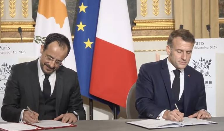 Paris’te Türkiye karşıtı zirve: Fransa’dan Rum kesimi ile ‘ortaklık’ anlaşması