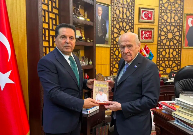 Ahmet Özer’den Bahçeli’ye sürpriz ziyaret! Açılıma destek mesajı verdi… ‘CHP’ye kuşatma son bulsun’ dedi