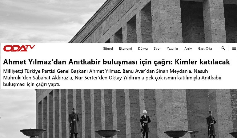 27 Aralık Anıtkabir Buluşması’na Odatv operasyonu