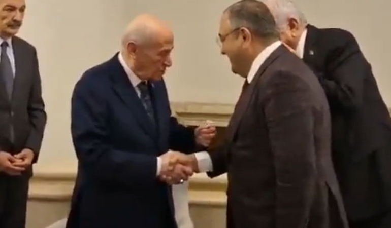Bahçeli’den Sezgin Tanrıkulu’na ‘tebrik’