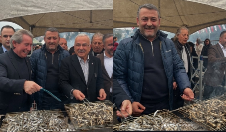 Cinsel saldırıdan hapis cezası alan AKP’li isim ‘Hamsi Festivali’nde