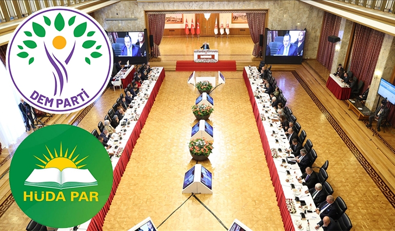 DEM Parti ve Hüda Par’dan açılımda ortak gerici talepler!