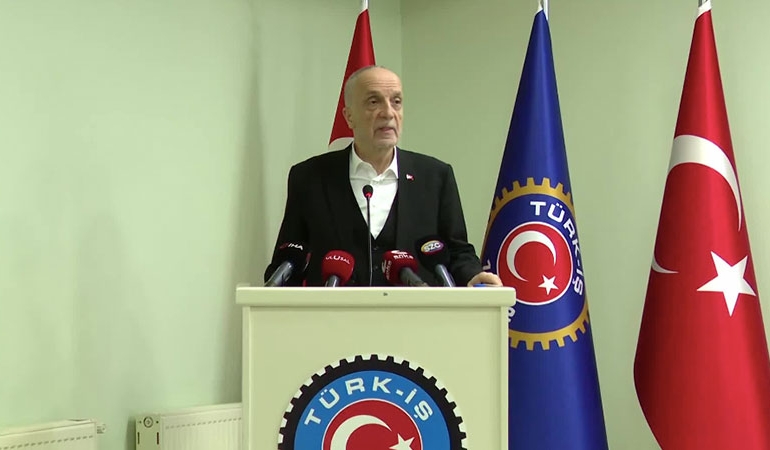 TÜRK-İŞ Genel Başkanı Atalay’dan asgari ücret açıklaması