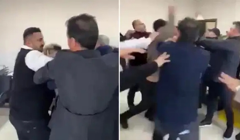 Ceylanpınar Belediyesi’nde tekmeli-yumruklu kavga: Yaralılar var