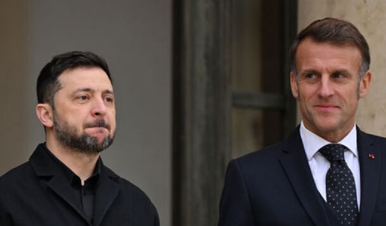 Macron ve Zelenskiy’den ‘barış planı’ zirvesi