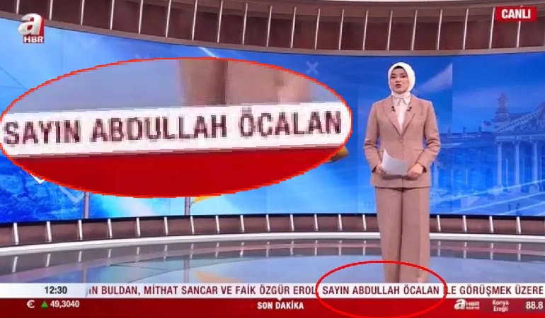 A Haber’den ‘Sayın Öcalan’ açıklaması