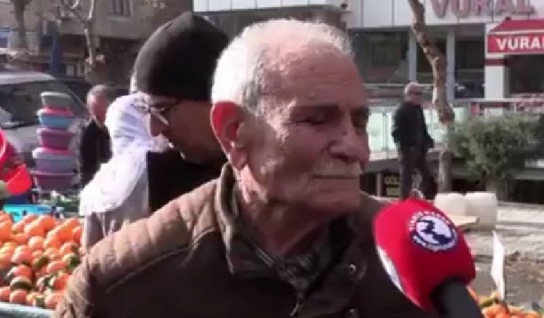 Geçim derdini anlatan yurttaş gözyaşlarına hakim olamadı: ‘Milletvekilleri milletin halini sorsun’