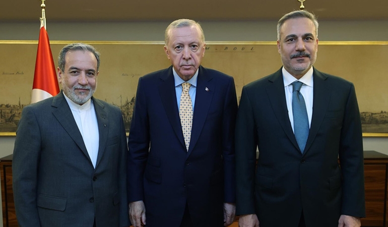 Erdoğan, İran Dışişleri Bakanı’nı kabul etti