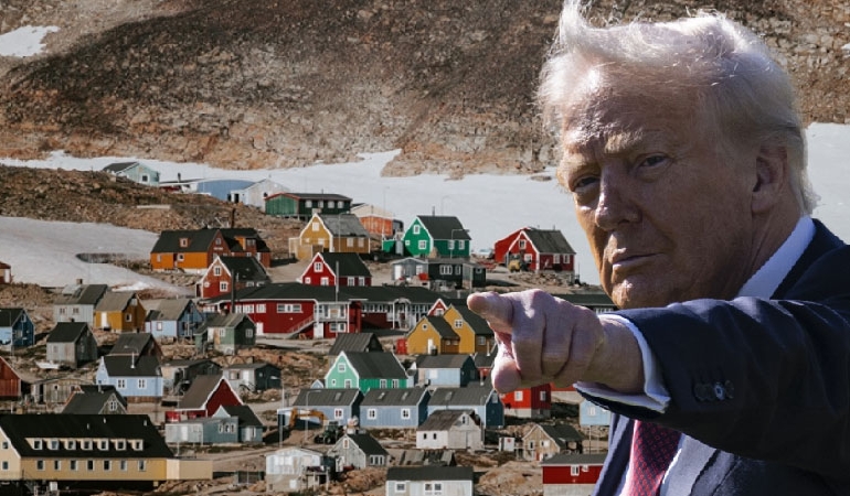Trump’tan ‘Grönland fikrine katılmayan’ ülkelere tehdit