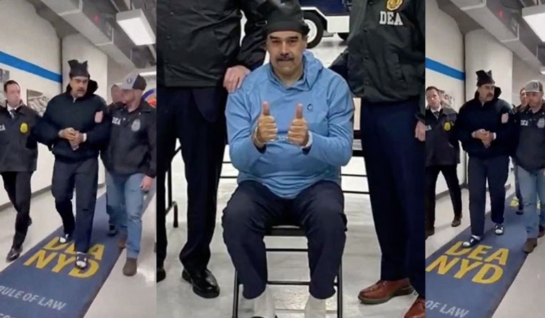 Maduro’dan yeni görüntüler ortaya çıktı! New York’taki ilk sözleri duyuldu…