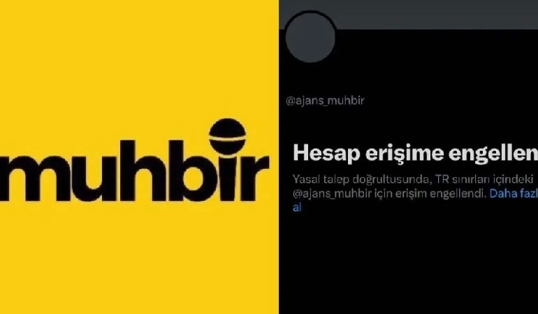 ‘Ajans Muhbir’ hesabına erişim engeli