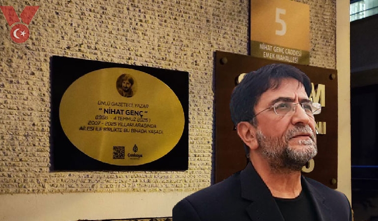 Nihat Genç’in adı Ankara’da yaşatılıyor: Çankaya Belediyesi, yaşadığı binaya saygı panosu astı