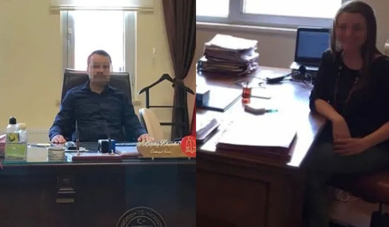 Adliyede silahlı saldırı: Savcı, kadın hakimi vurdu! Cinayeti hükümlü engelledi