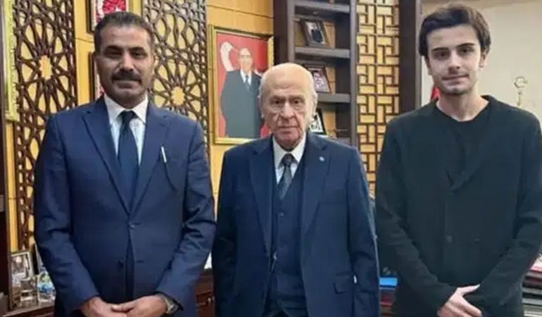 Mehmet Akif Ersoy soruşturmasında adı geçen Serkan Toper’den Bahçeli’ye ziyaret