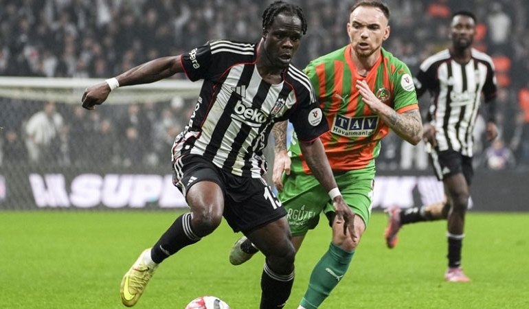 Beşiktaş sahasında 2 puan bıraktı