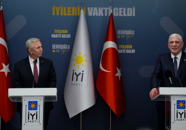 Mansur Yavaş’tan Müsavat Dervişoğlu’na ziyaret… ‘Erken seçime ihtiyaç var’