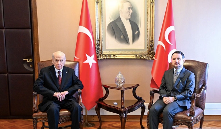 Akın Gürlek, Bahçeli’yi ziyaret etti