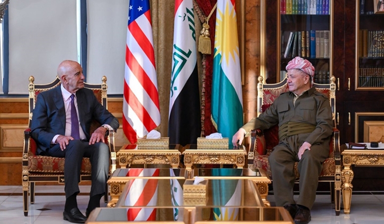 Barrack’tan Barzani’ye övgüler… ‘Efsanevi liderlik, harika bilgelik’