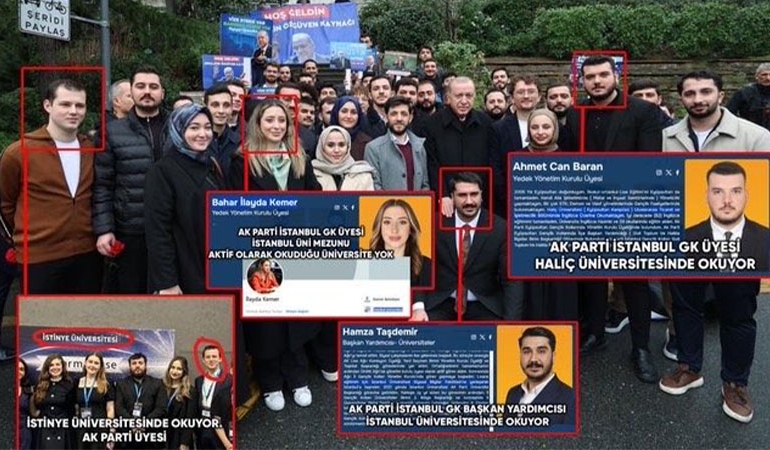 CHP’li Başarır paylaştı: Erdoğan ile fotoğraf çektirenler ‘Boğaziçi öğrencisi’ çıkmadı