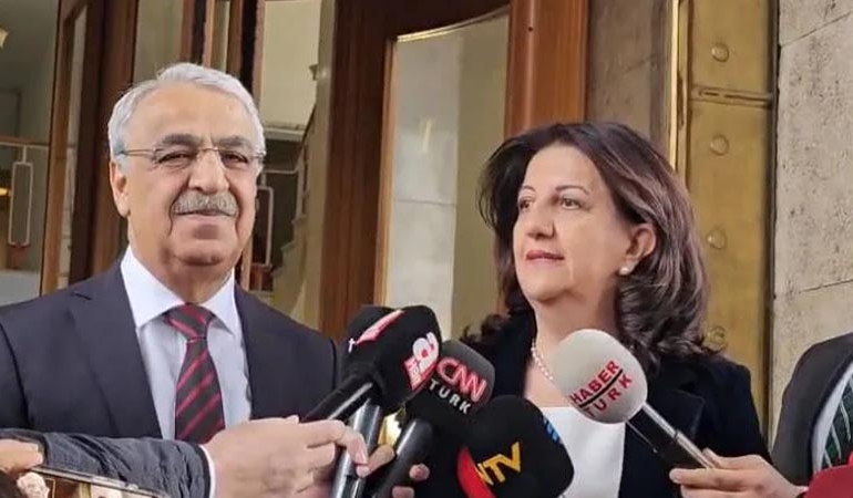 DEM Parti İmralı heyetinden Erdoğan’la görüşme öncesi açıklama