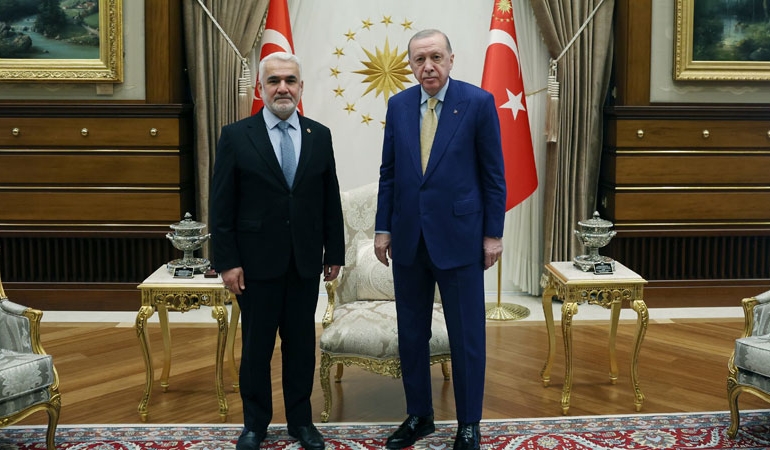 Erdoğan, Zekeriya Yapıcıoğlu ile görüştü