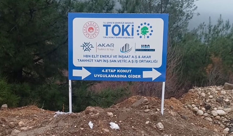 Dere yatağındaki TOKİ projesini mahkeme durdurdu!