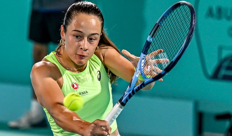 Zeynep Sönmez, Abu Dabi’ye son 32’de veda etti