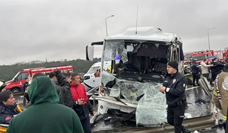 İstanbul’daki kazadan acı haber geldi: Polis memuru şehit oldu