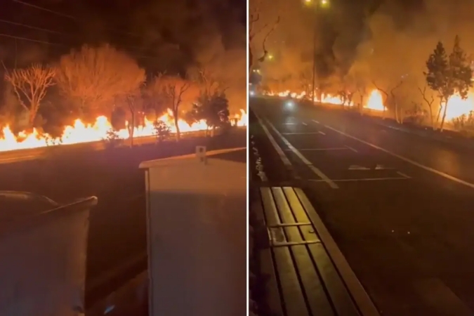 Tahran’da petrol deposu vuruldu