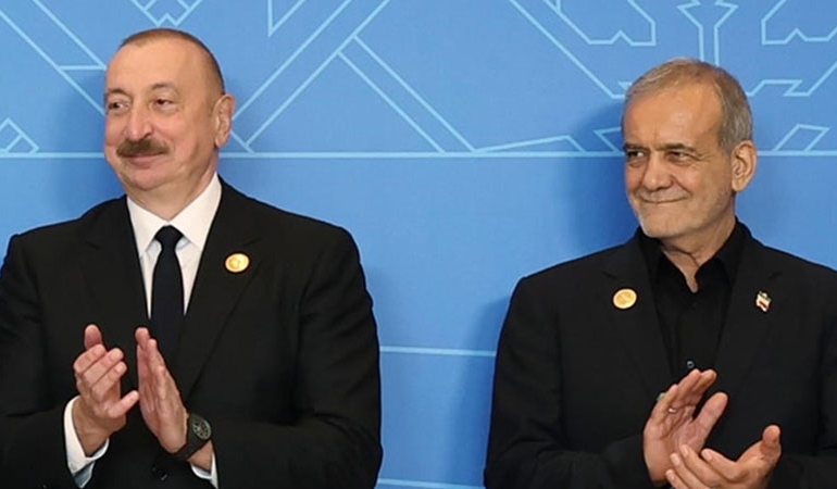 Aliyev ile Pezeşkiyan’dan ‘Nahçıvan’ zirvesi
