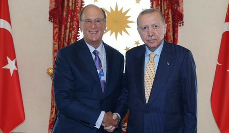 Erdoğan, Dünya Ekonomik Forumu Başkanı ile görüştü