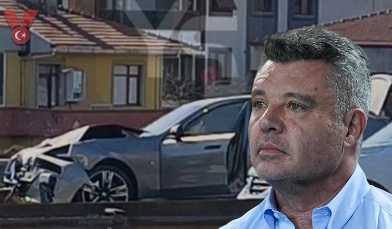 Sadettin Saran trafik kazası geçirdi