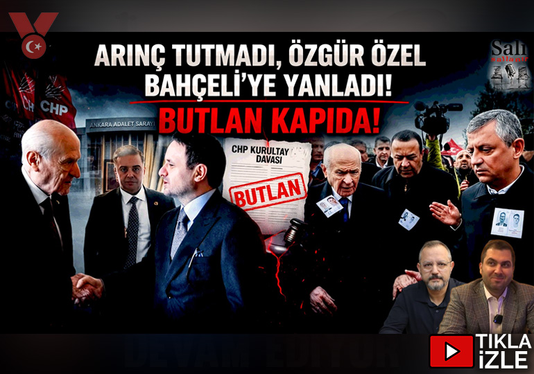 Arınç tutmadı, Özgür Özel Bahçeli’ye yanladı! Butlan kapıda | Erdem Atay – Engin Balım | Salı Sallanır