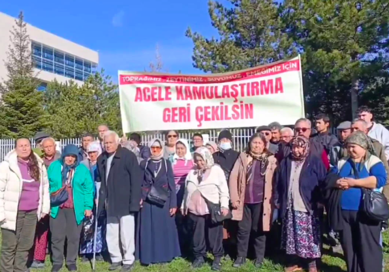 İkizköylüler Akbelen için AYM önünde: ‘Bir an evvel durdurun!’