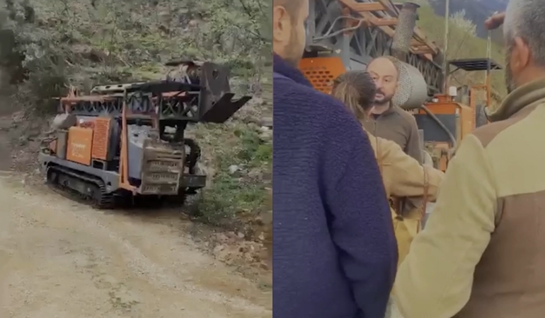 Giresun’da sondaj girişimi: Köylüler Alagöz’e geçit vermedi!