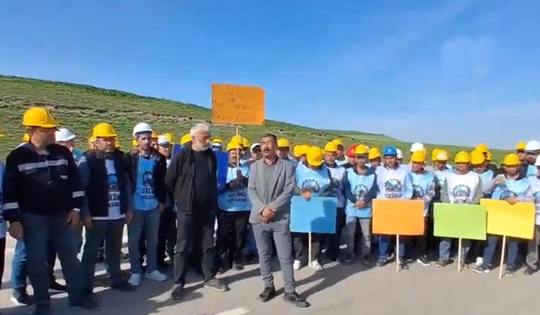 Ankara’ya yürüyen Doruk Madencilik işçileri milletvekillerine seslendi: ‘Emekçileri savunmayacaksanız ne işiniz var orada?