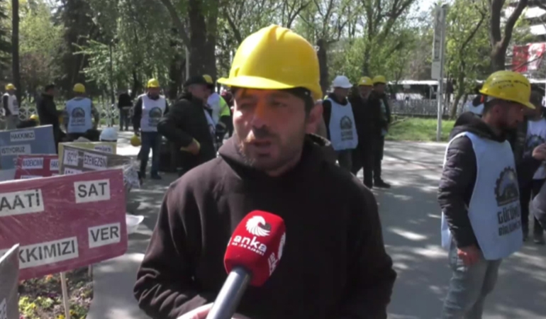 Madencilerin açlık grevi 6. gününde… ‘7 yaşındaki oğlum ‘oyuncağımı satayım’ dedi’