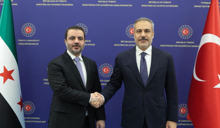 Hakan Fidan, Suriyeli mevkidaşı ile görüştü